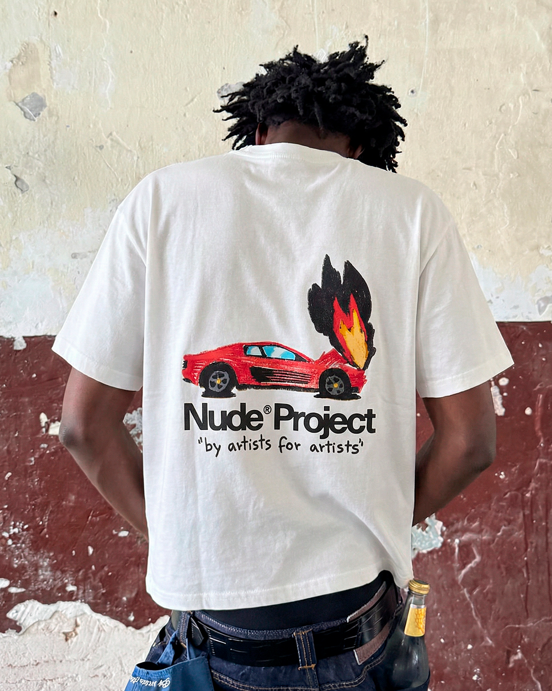 Rrari Tee White