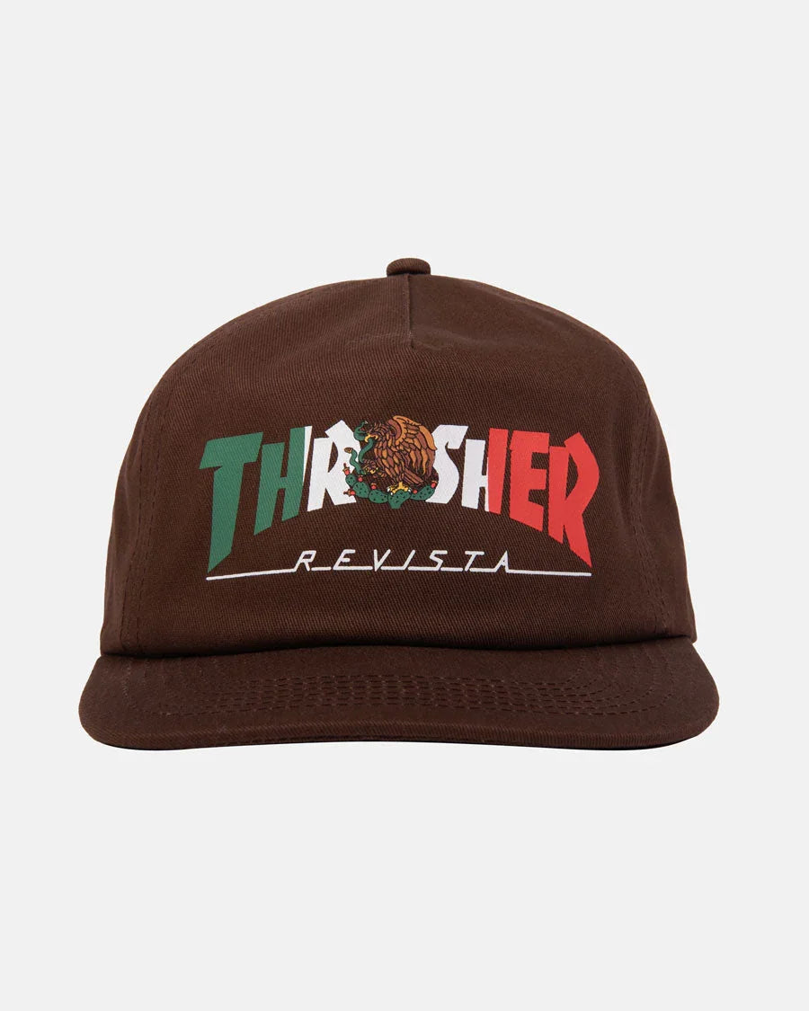 MEXICO REVISTA - SNAPBACK - BROWN - Four Street