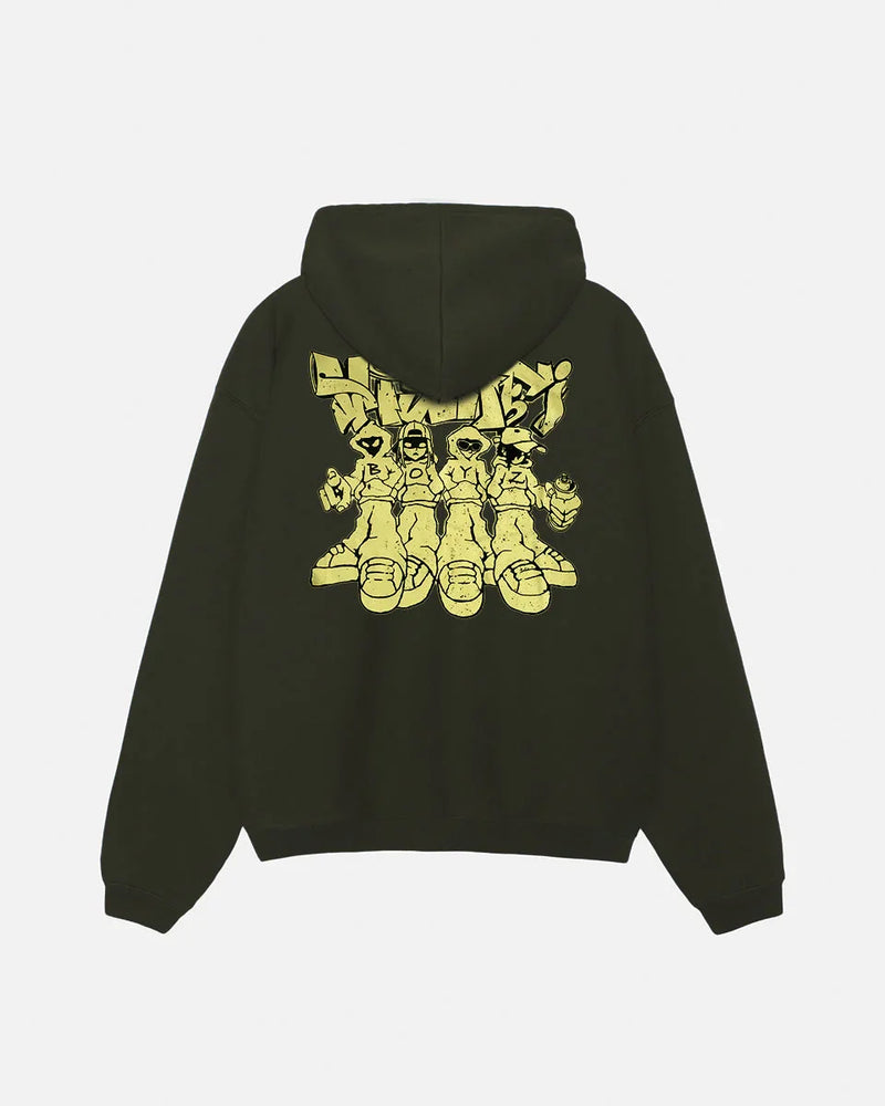 Moletom VishBoyz Verde Militar - Four Street