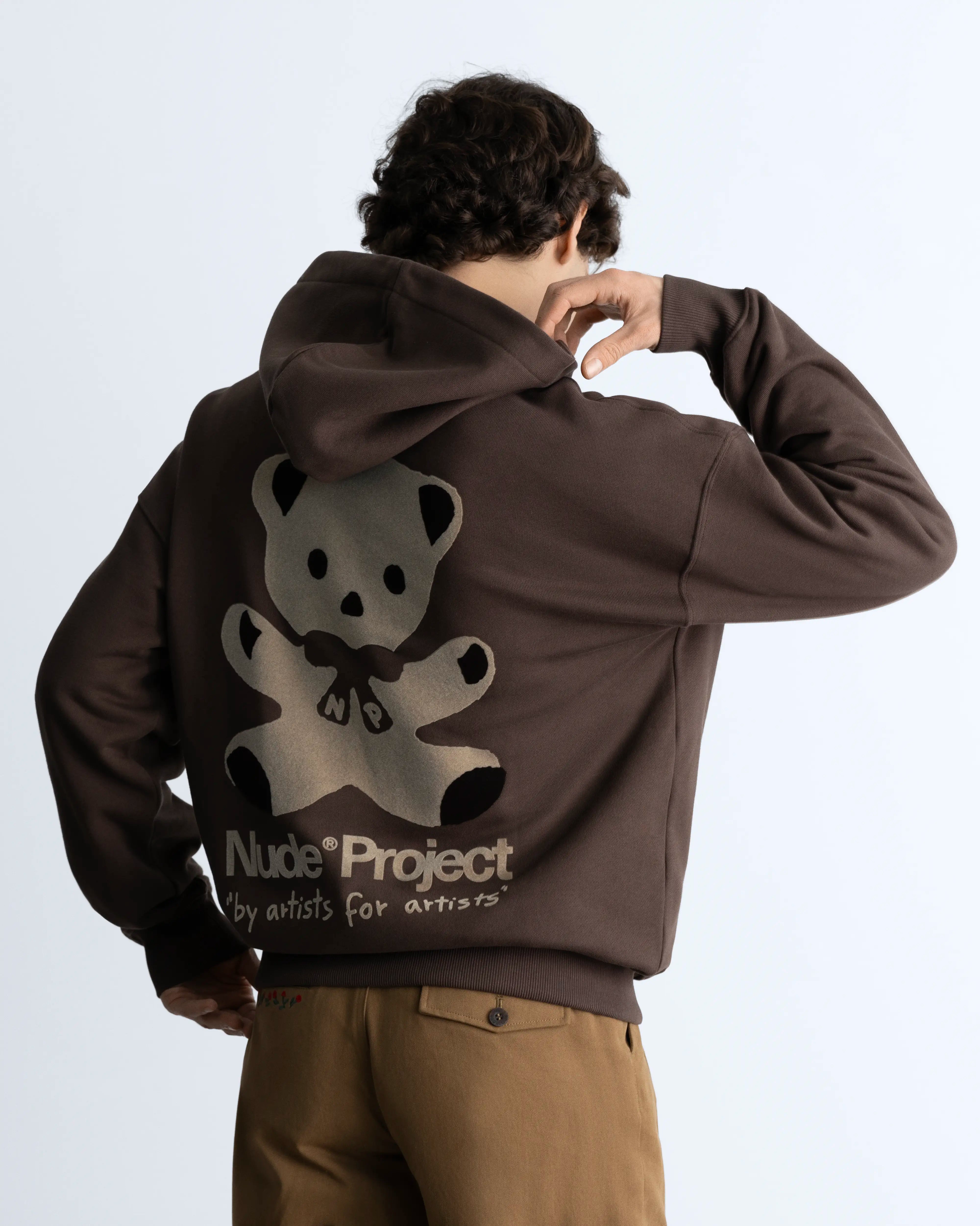 Sudadera Bear Marrón