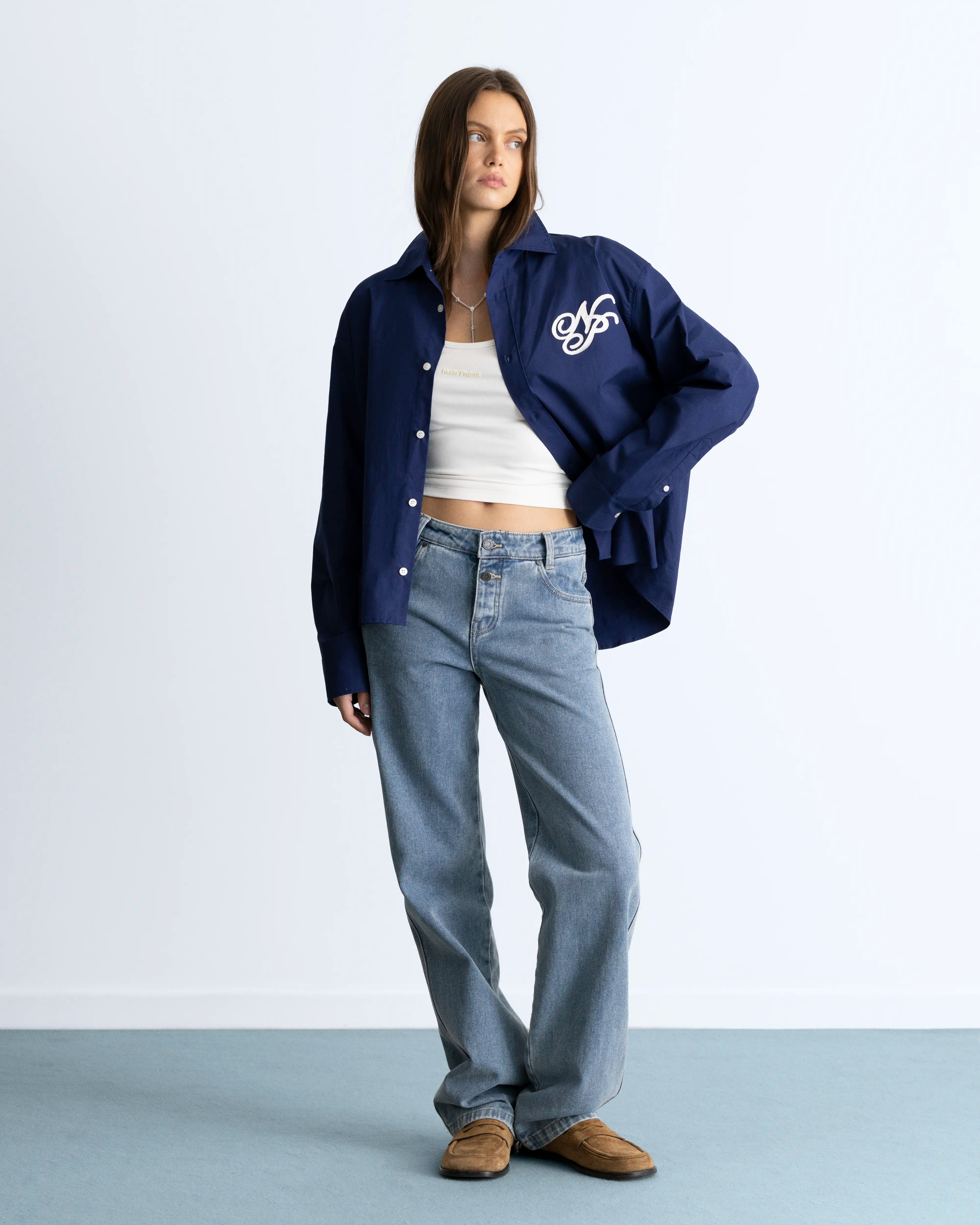 Varsity Shirt Navy