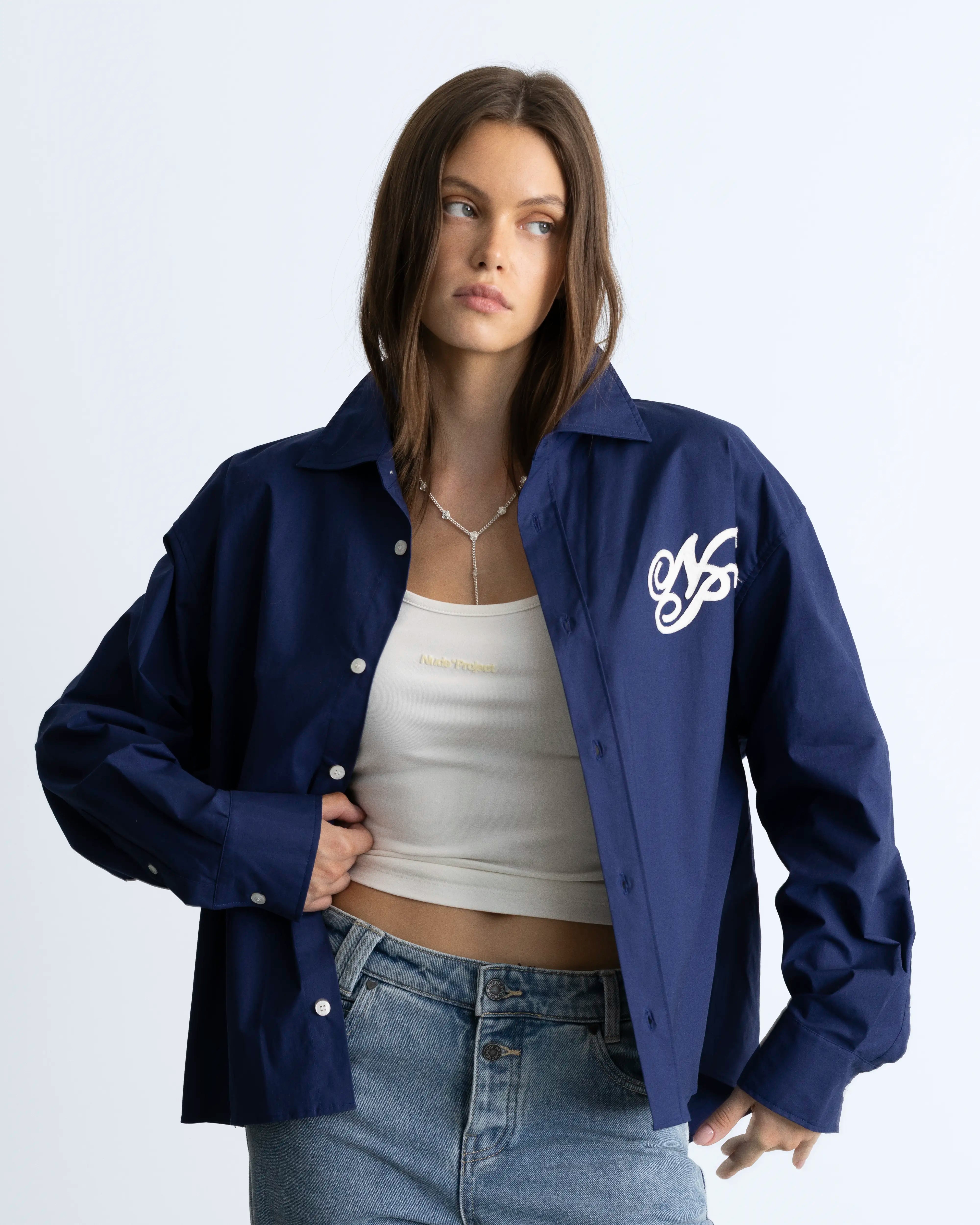 Varsity Shirt Navy