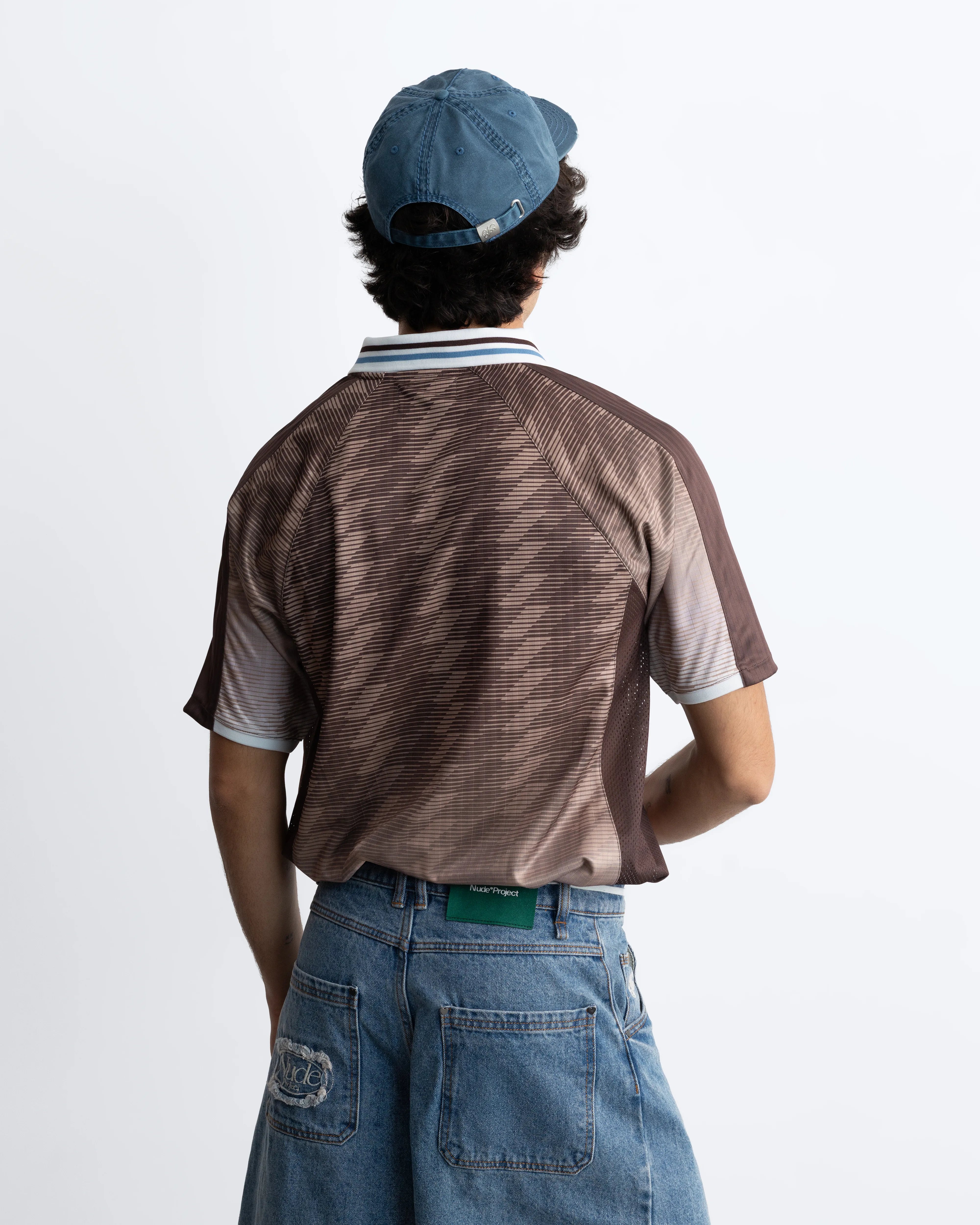 Radja Football Tee Brown