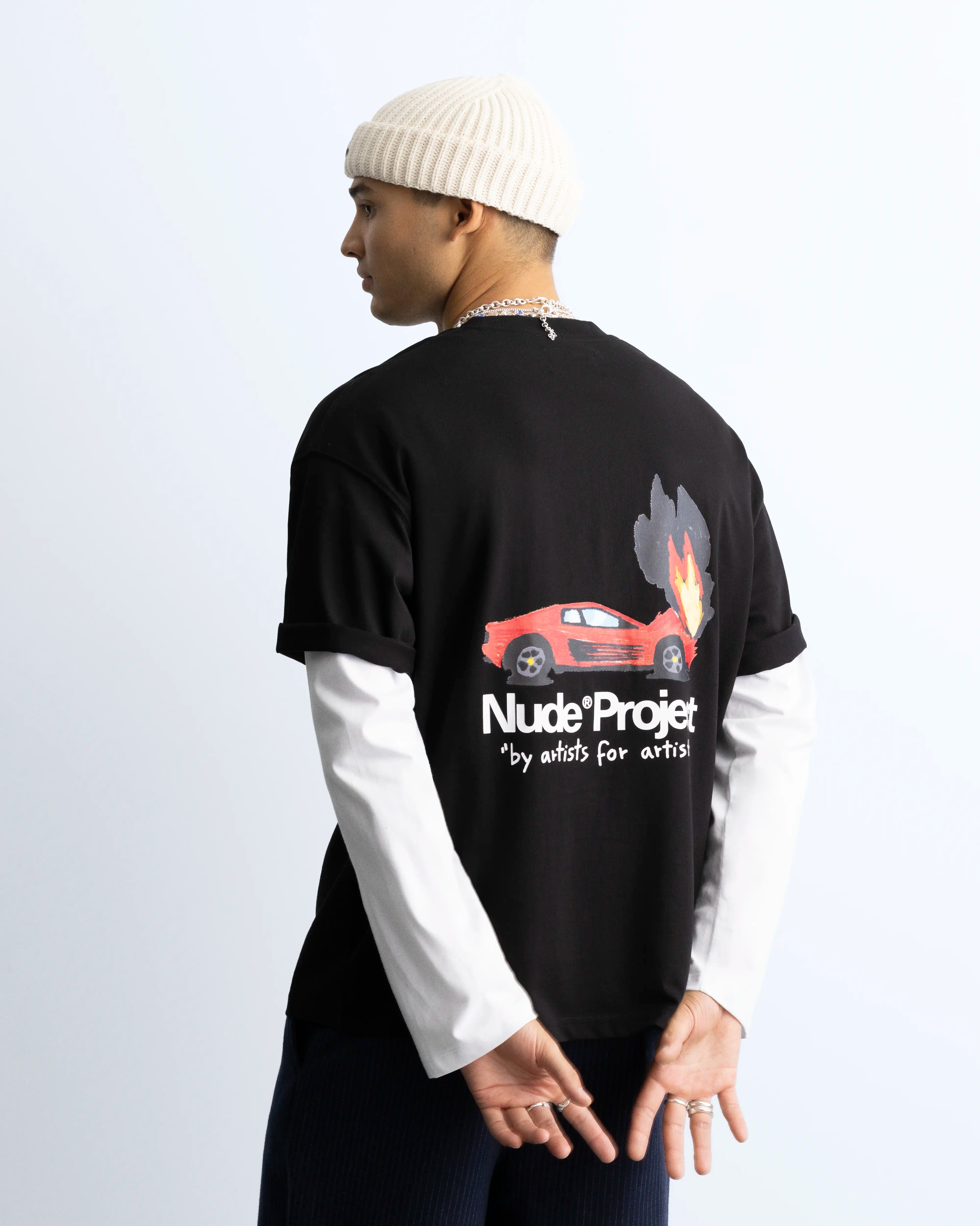 Rrari Tee Black