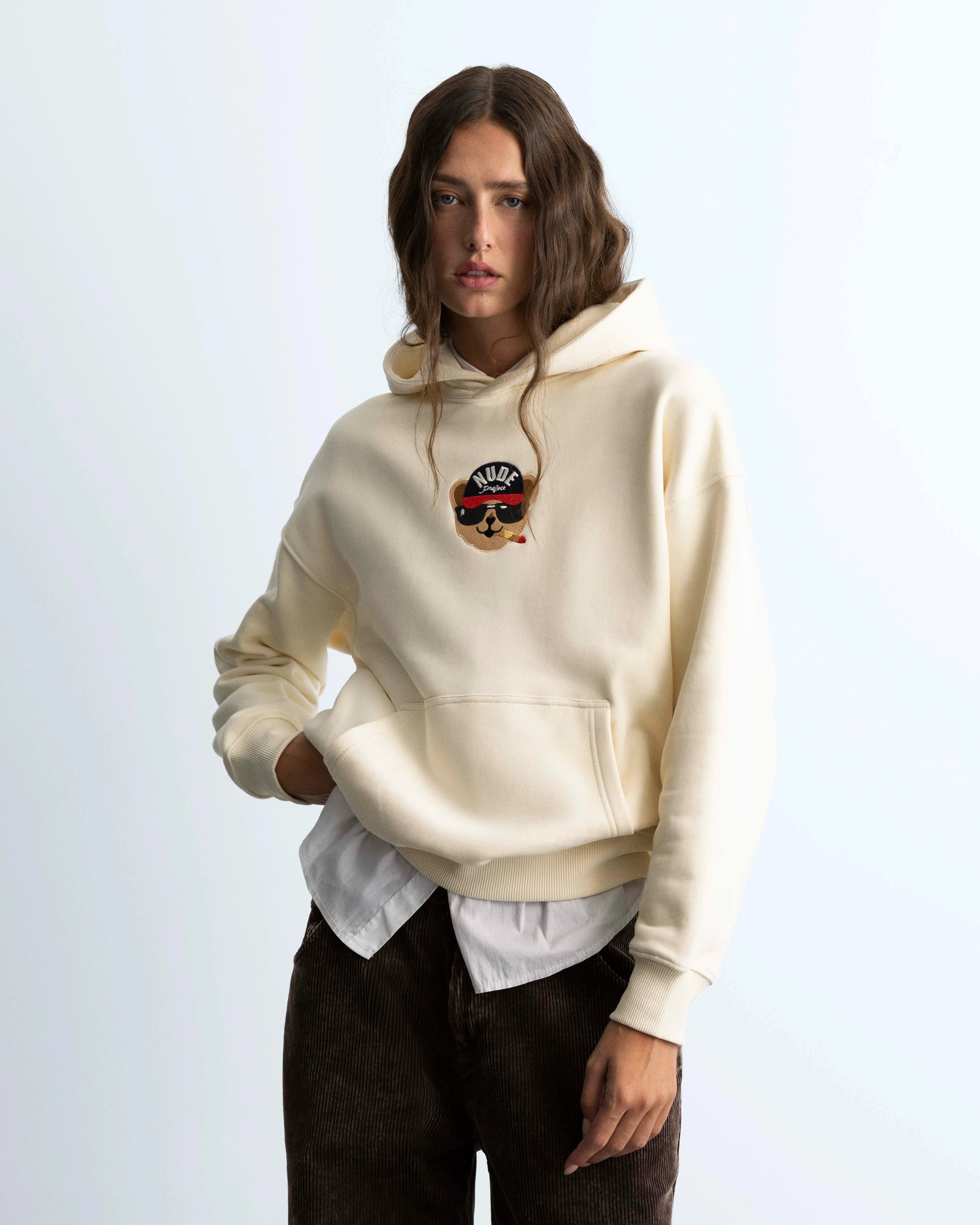 Teddy Hood Marshmallow