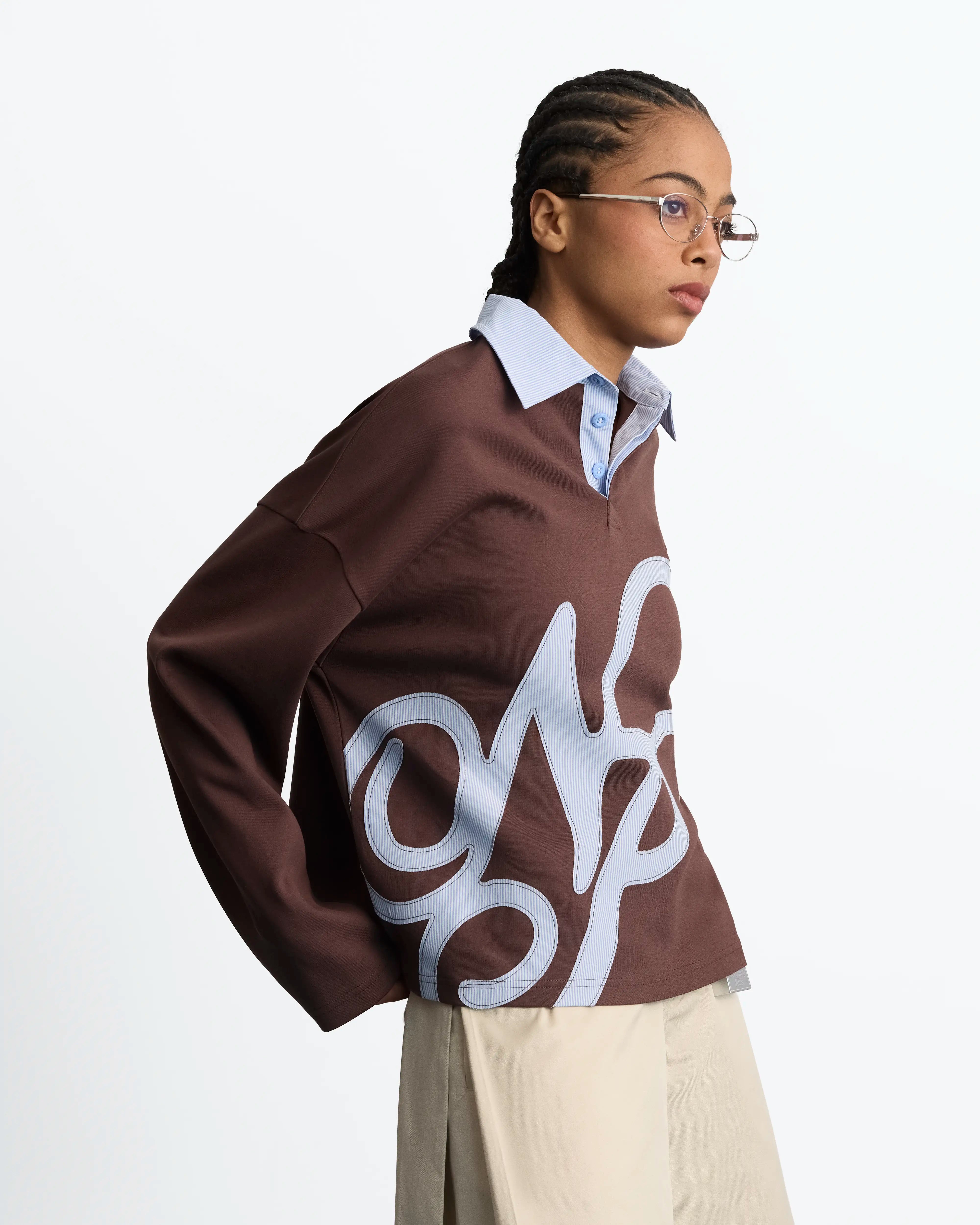 Keef Polo Rugby Brown