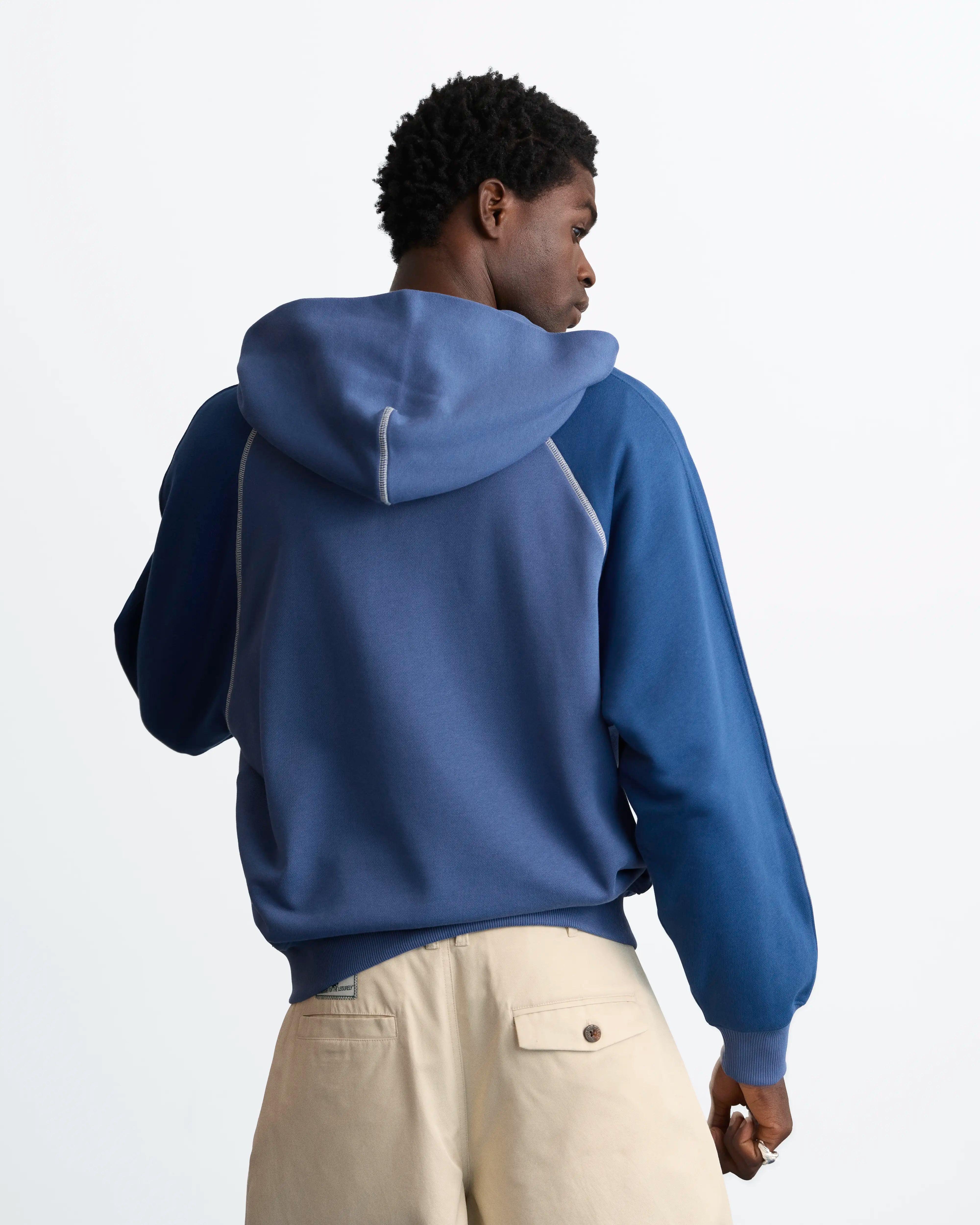 Team Zip-Up Hoodie Navy