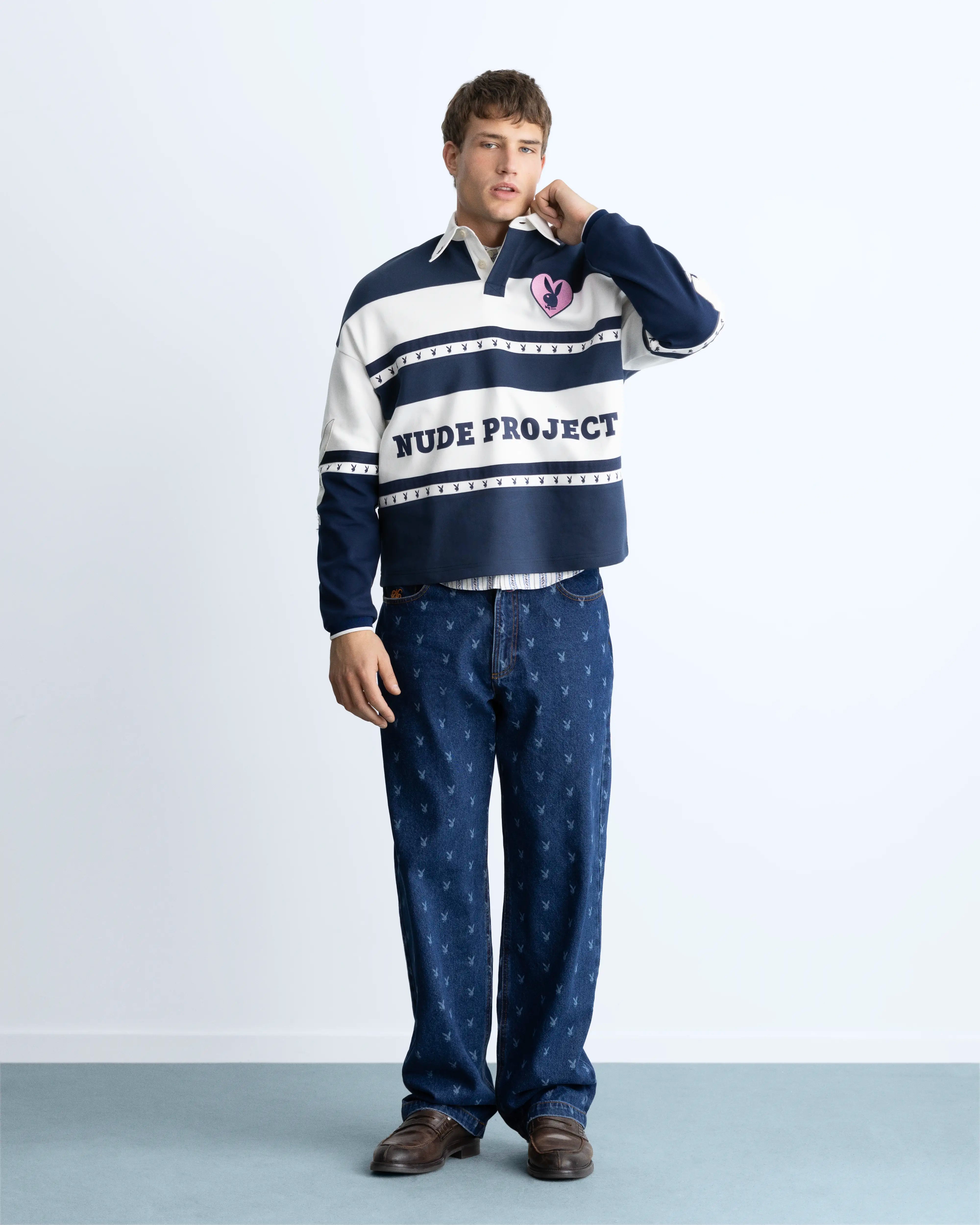 Playboy Rugby Polo Baby Navy