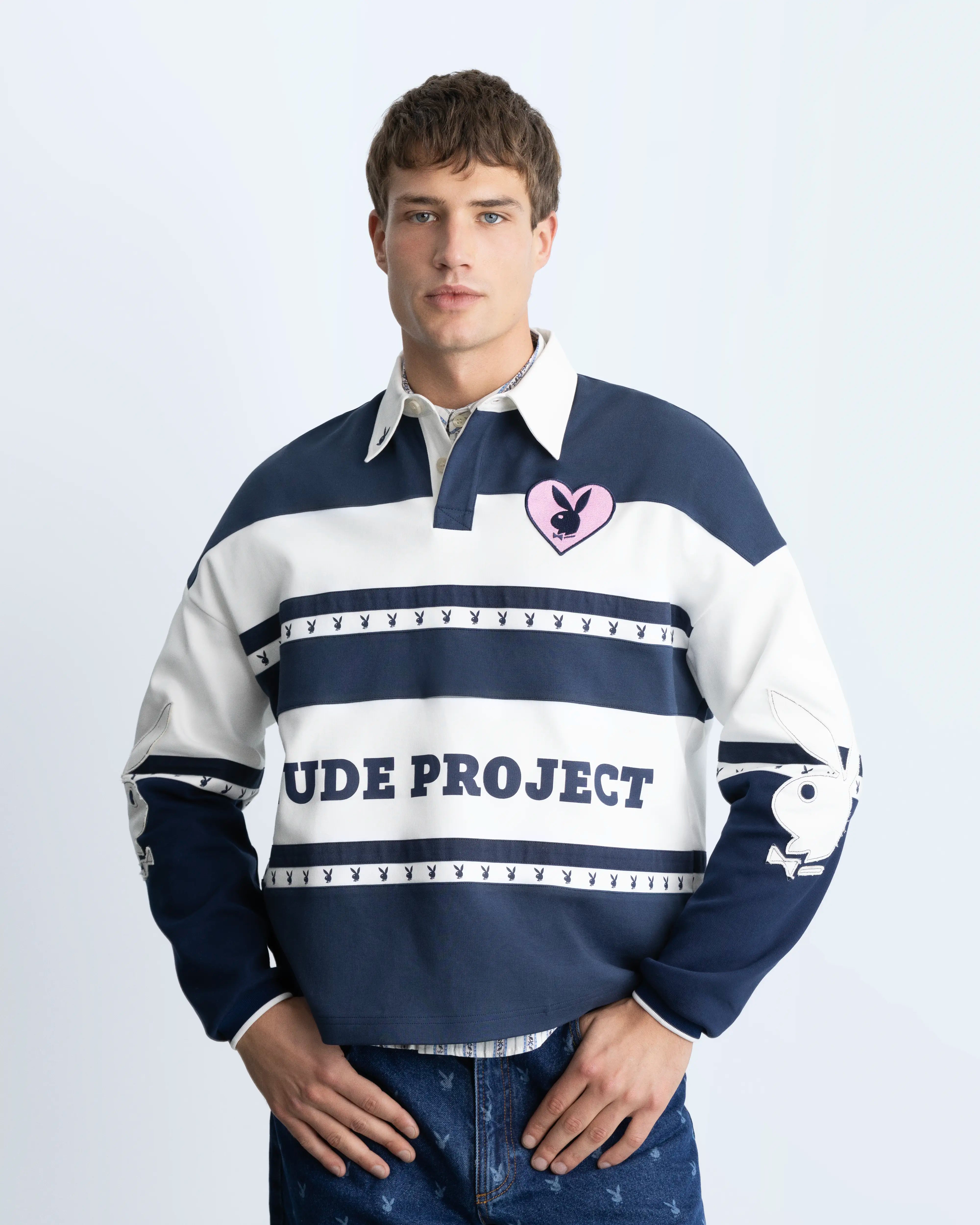 Playboy Rugby Polo Baby Navy