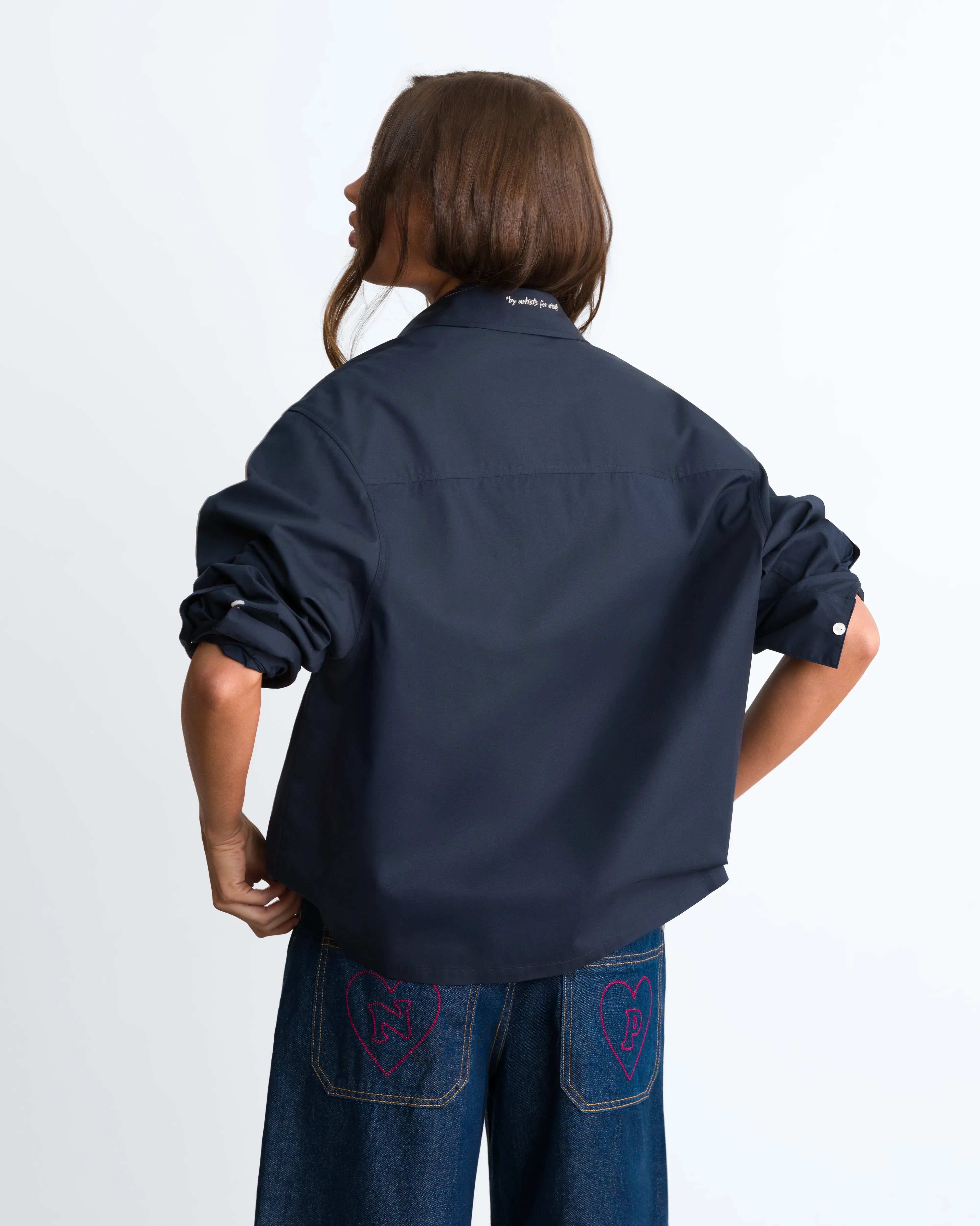 Stamp Shirt Navy