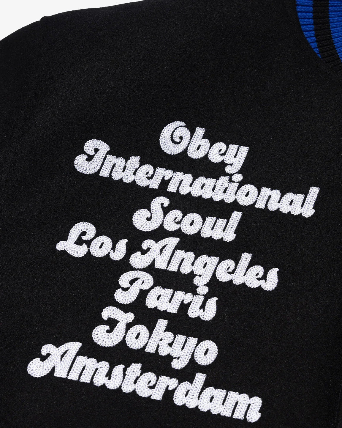 PARIS INTERNATIONAL VARSITY JACKET - Four Street