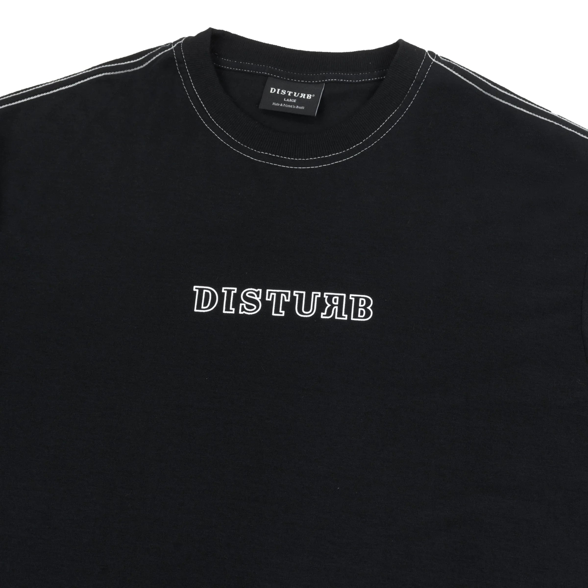 Fade Logo T-Shirt in Grey - Four Street