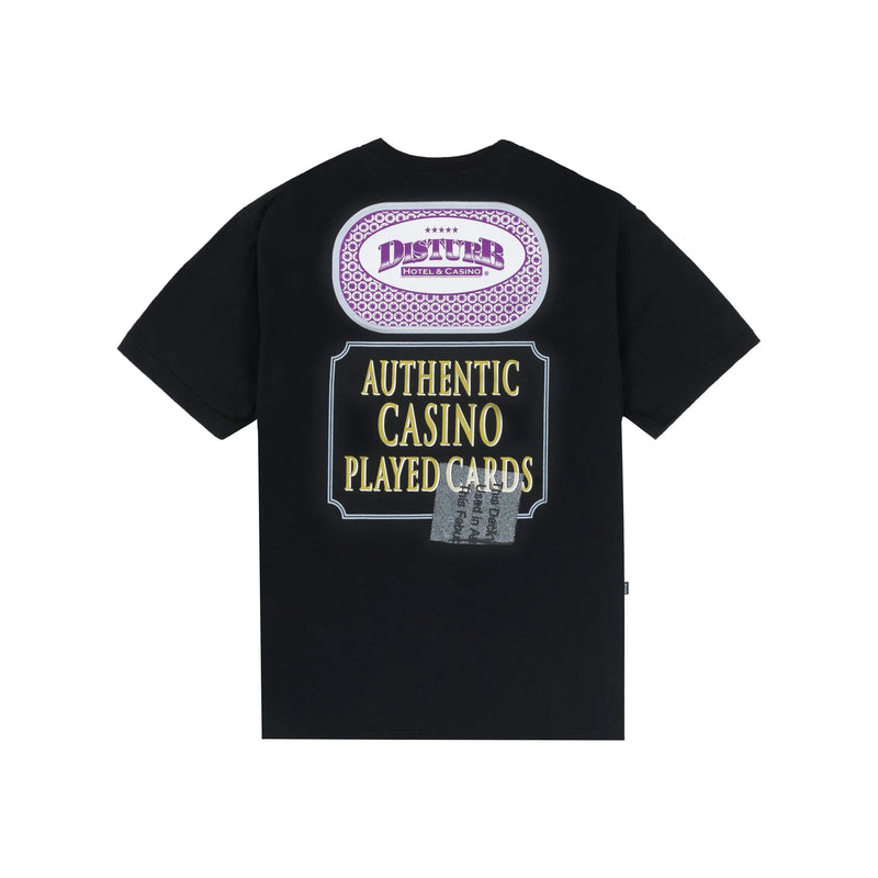 Played Cards T-Shirt In Black - Four Street