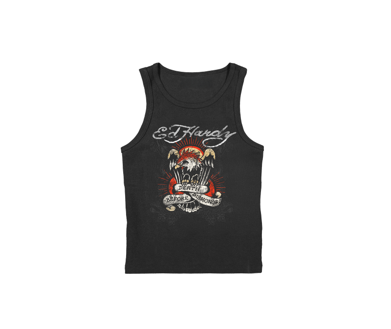 Regata Masculina "Death Before Dishonor" Ed Hardy x Matuê