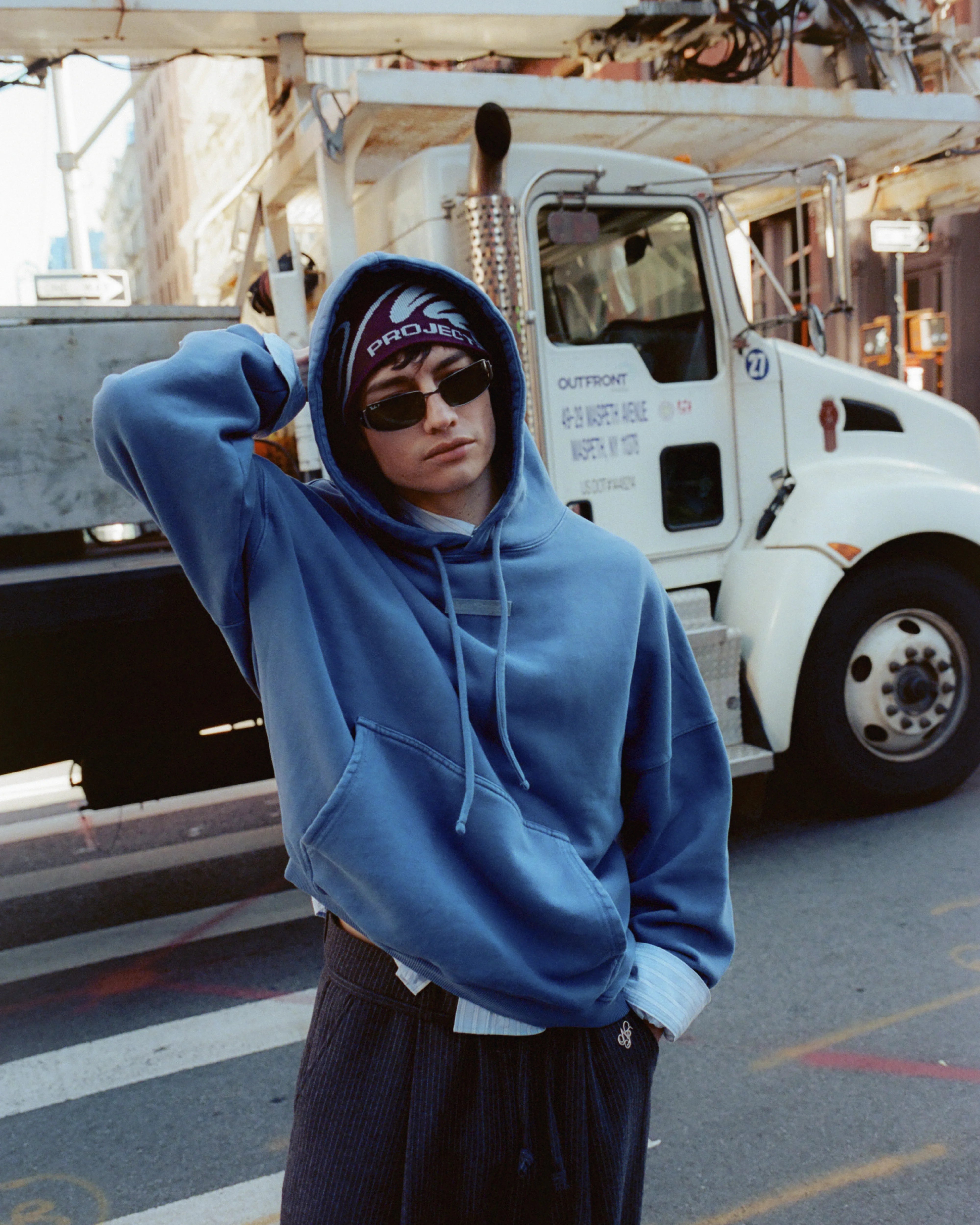 Pearl Hoodie Blue