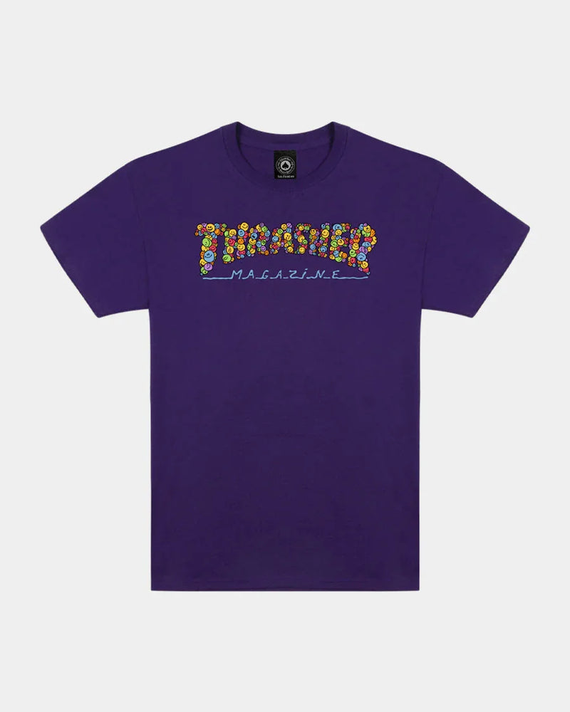 SMILE BY SPANKY - T-SHIRT - PURPLE - Four Street