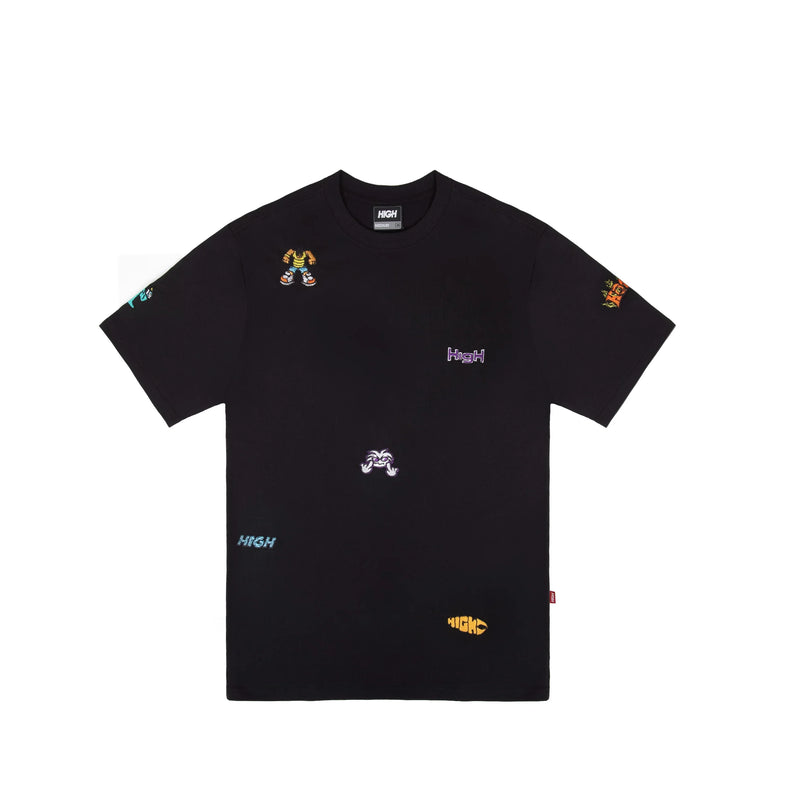 Work Tee Doodles Black - Four Street