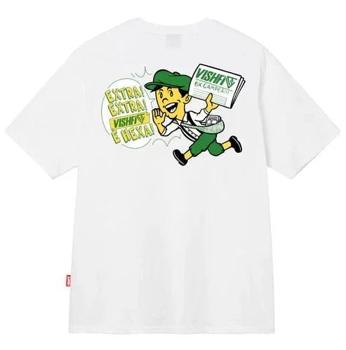 CAMISETA EXTRA EXTRA BRANCA "WORLD CUP 2022" - Four Street