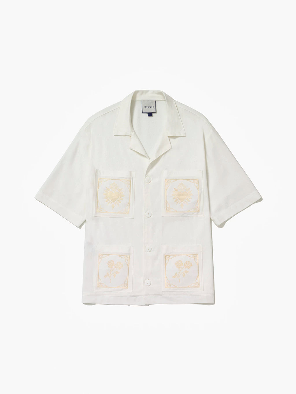 Camisa de Linho Sagrado Coração
