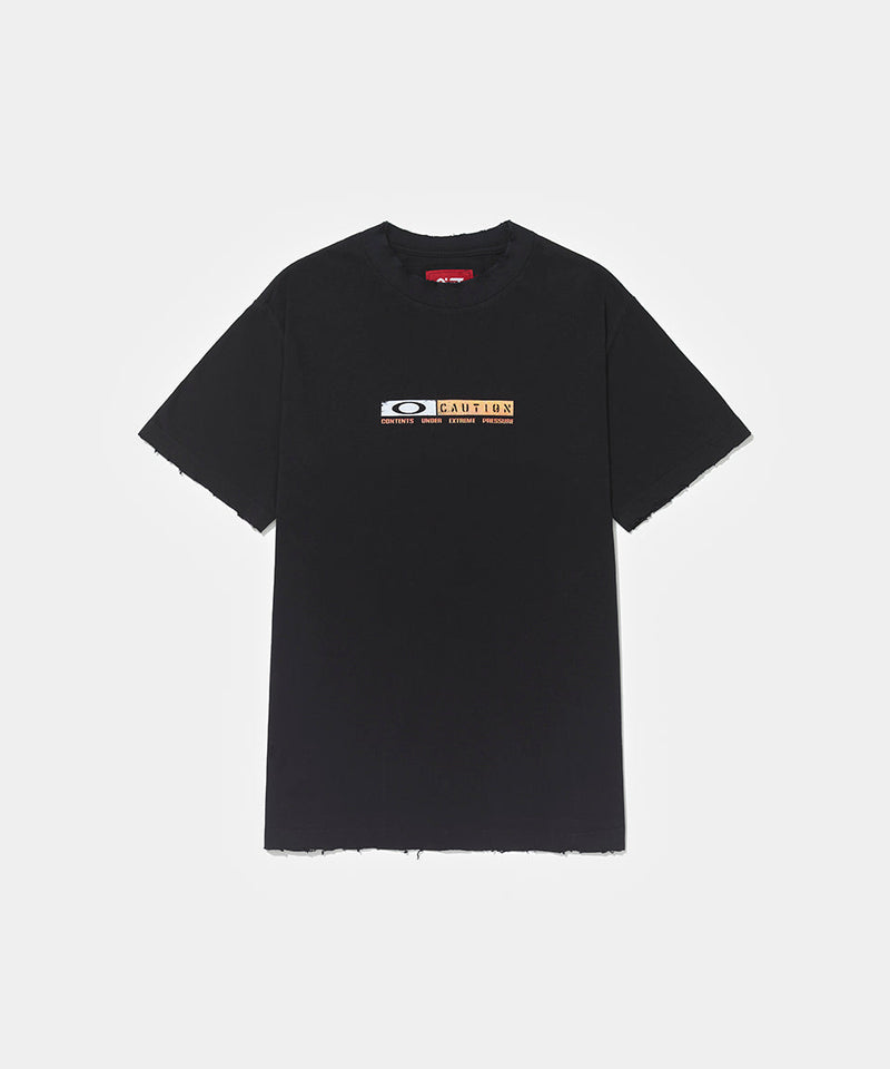 Camiseta Piet + Oakley Caution  - Vintage Black