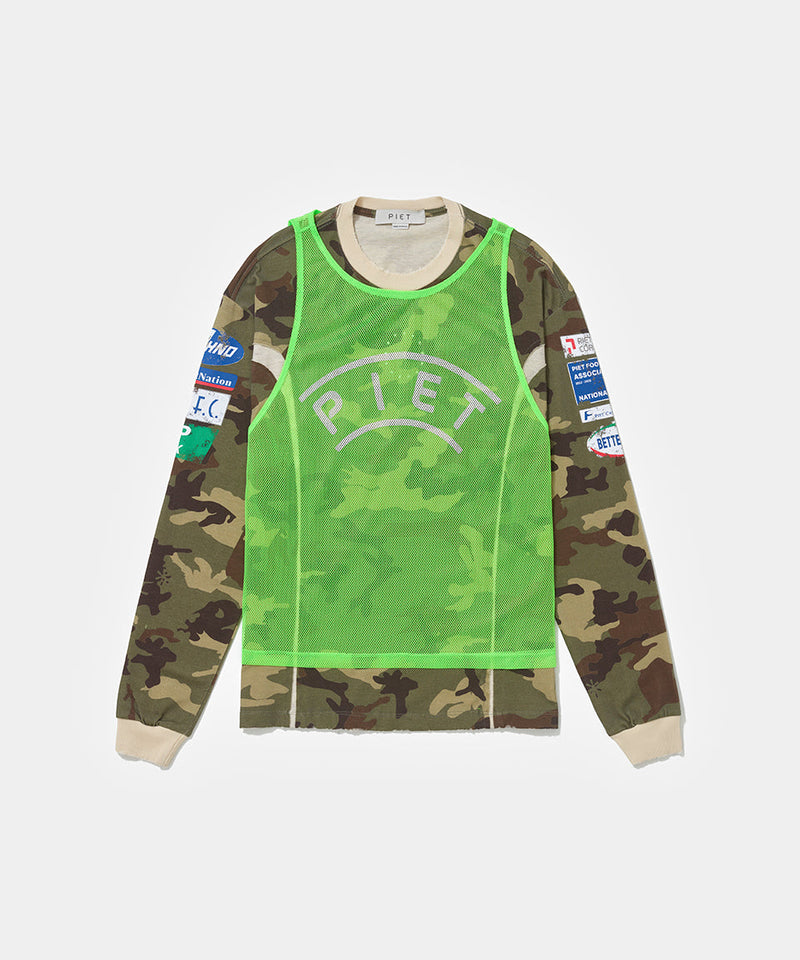 Camiseta Manga Longa Camo