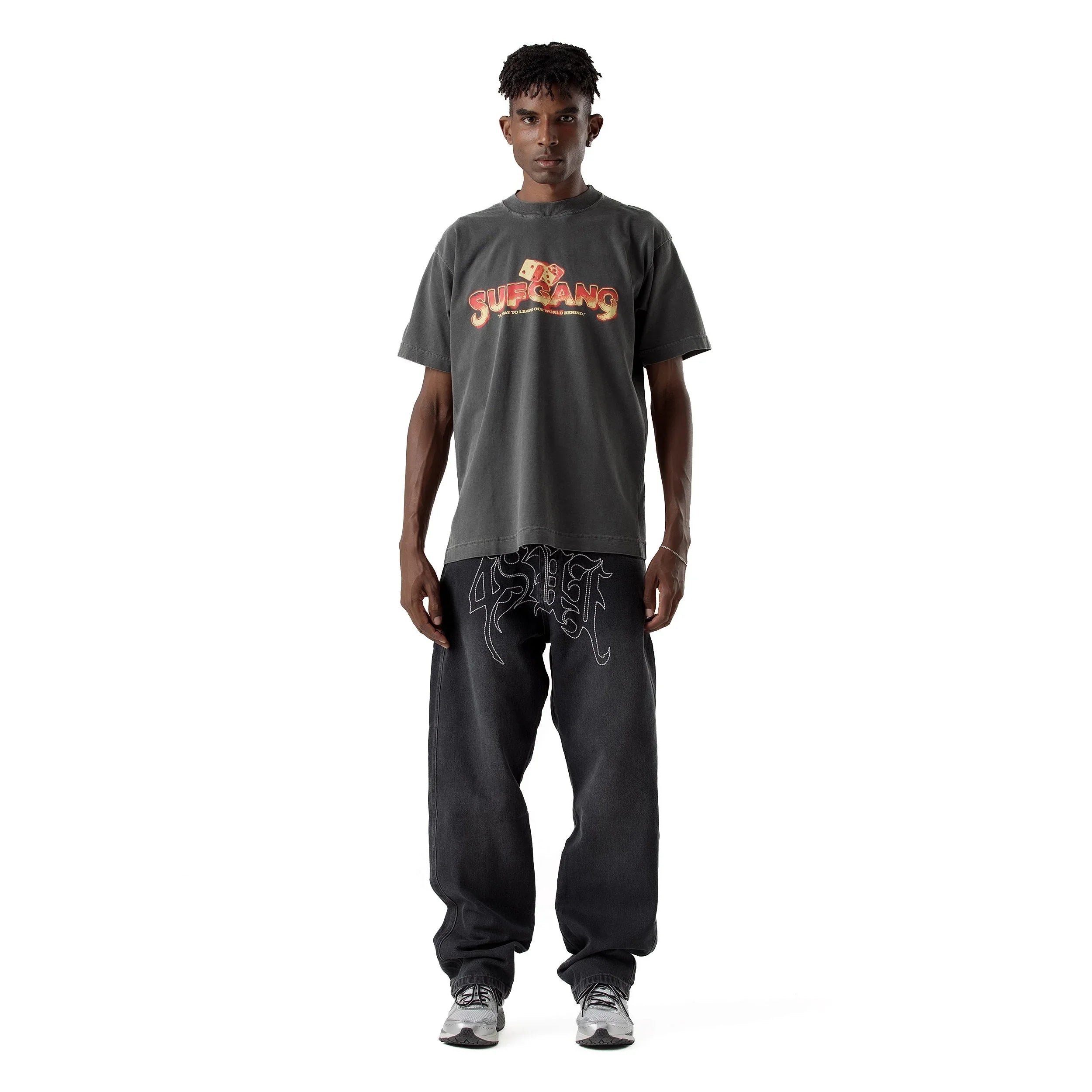 TEE SUFMANJI GREY - Four Street